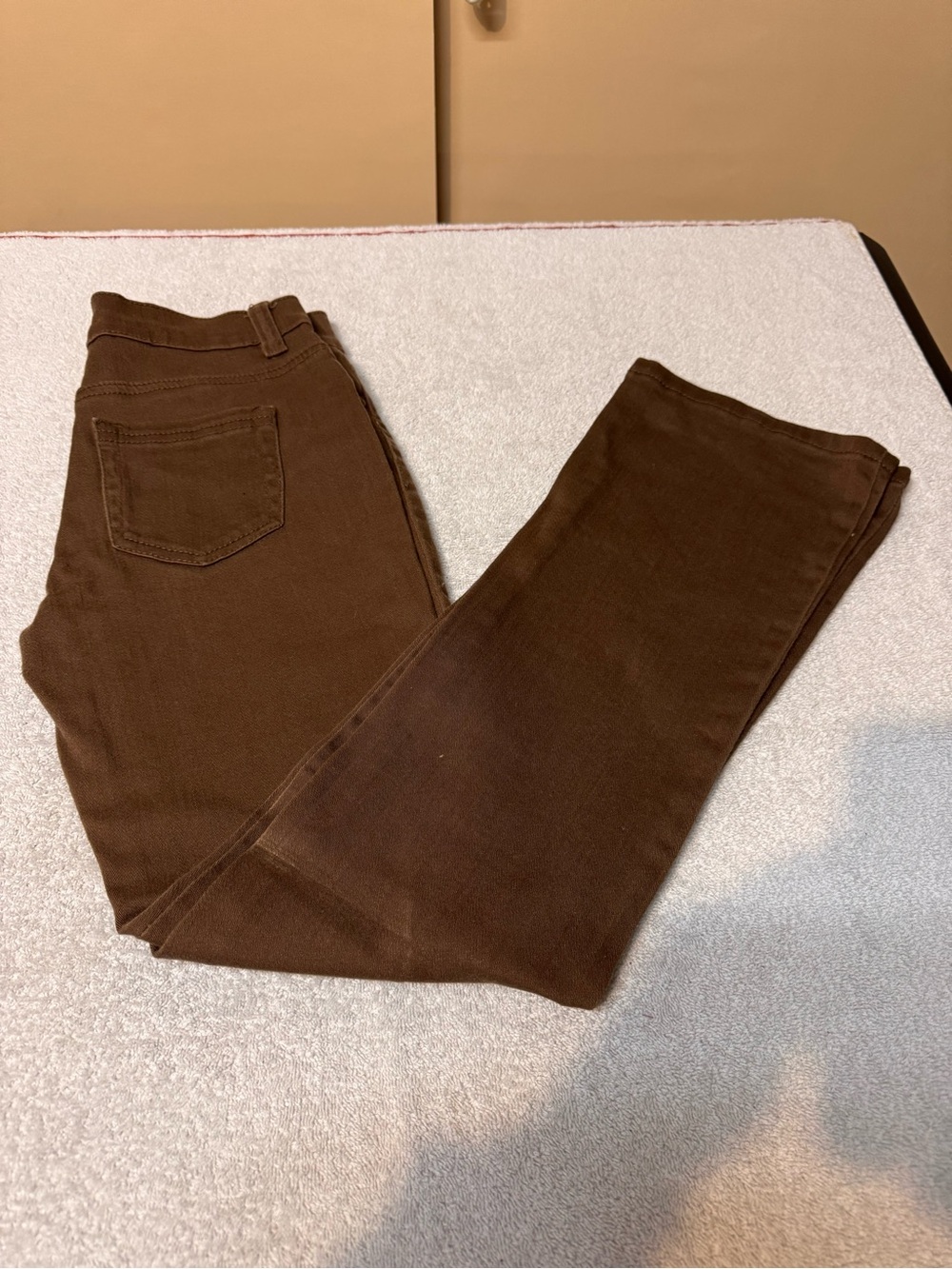 Women’s Diane Gilman DG2 Dark Brown Stretch Jeans Size 2 Petite